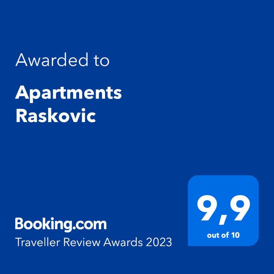 Apartments Raskovic Radanovići Dış mekan fotoğraf